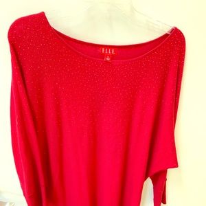 sweater with small rhinestones. Worn once.